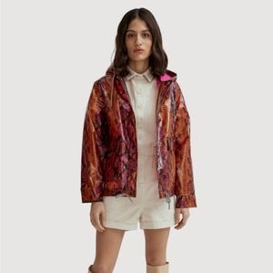 Noize Magenta Short Length Raincoat